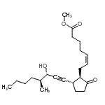 CAS#: 89648-76-0, Methyl (5Z,15S,16S)-15-hydroxy-16-methyl-9-oxoprost-5-en-13-yn-1-oate