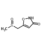 CAS 登录号：89661-22-3， 5-[(甲基亚磺酰)甲基]-1,2-恶唑-3(2H)-酮