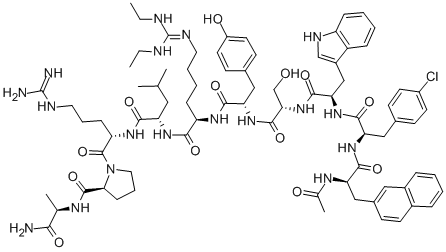 CAS 登录号：89662-30-6， 地肽瑞里