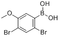 CAS 登录号：89677-46-3， (2,4-二溴-5-甲氧基苯硼酸