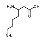 CAS#: 89687-33-2, 3,7-Diaminoheptanoic acid
