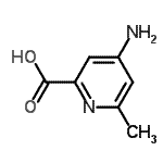 CAS#: 89693-89-0, 4-Amino-6-methyl-2-pyridinecarboxylic acid