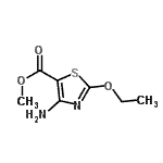 CAS#: 89779-27-1, Methyl 4-amino-2-ethoxy-1,3-thiazole-5-carboxylate