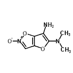 CAS 登录号：897938-70-4， N<sup>5</sup>,N<sup>5</sup>-二甲基呋喃并[2,3-d][1,2]恶唑-5,6-二胺2-氧化物