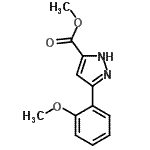 CAS#: 898052-17-0, Methyl 3-(2-methoxyphenyl)-1H-pyrazole-5-carboxylate