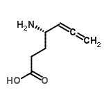 CAS#: 89825-31-0, (4S)-4-Amino-5,6-heptadienoic acid