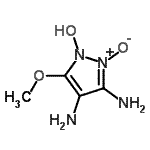 CAS#: 898250-02-7, 3,4-Diamino-5-methoxy-1H-pyrazol-1-ol 2-oxide