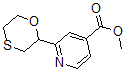 CAS 登录号：898289-26-4， 2-(4-硫代吗啉基)-4-吡啶羧酸甲酯