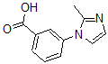 CAS 登录号：898289-59-3， 3-(2-甲基-1H-咪唑-1-基)-苯甲酸