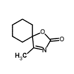 CAS#: 89849-15-0, 4-Methyl-1-oxa-3-azaspiro[4.5]dec-3-en-2-one