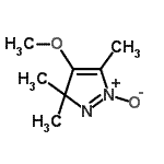 CAS#: 89851-91-2, 4-Methoxy-3,3,5-trimethyl-3H-pyrazole 1-oxide