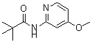CAS 登录号：898561-60-9， N-(4-甲氧基-2-吡啶基)-2,2-二甲基丙酰胺