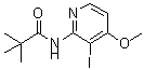 CAS#: 898561-62-1, N-(3-Iodo-4-methoxy-2-pyridinyl)-2,2-dimethylpropanamide