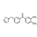 CAS#: 898749-04-7, [3-(2,5-Dihydro-1H-pyrrol-1-ylmethyl)phenyl](3,4-dimethylphenyl)methanone