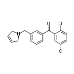 CAS#: 898749-52-5, (2,5-Dichlorophenyl)[3-(2,5-dihydro-1H-pyrrol-1-ylmethyl)phenyl]methanone