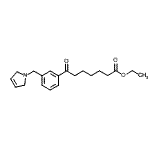 CAS#: 898749-82-1, Ethyl 7-[3-(2,5-dihydro-1H-pyrrol-1-ylmethyl)phenyl]-7-oxoheptanoate