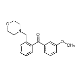 CAS#: 898749-99-0, (3-Methoxyphenyl)[2-(4-morpholinylmethyl)phenyl]methanone