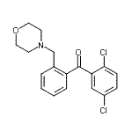 CAS#: 898751-05-8, (2,5-Dichlorophenyl)[2-(4-morpholinylmethyl)phenyl]methanone