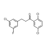 CAS#: 898751-32-1, 3-(3-Chloro-5-fluorophenyl)-1-(2,5-dichlorophenyl)-1-propanone