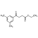 CAS 登录号：898751-69-4， 乙基4-(3,5-二甲基苯基)-4-氧代丁酸酯