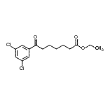 CAS 登录号：898751-93-4， 乙基7-(3,5-二氯苯基)-7-氧代庚酸酯