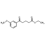 CAS#: 898751-99-0, Ethyl 5-(3-methoxyphenyl)-5-oxopentanoate