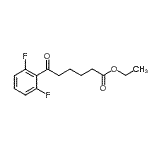 CAS#: 898753-26-9, Ethyl 6-(2,6-difluorophenyl)-6-oxohexanoate