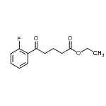 CAS#: 898753-35-0, Ethyl 5-(2-fluorophenyl)-5-oxopentanoate