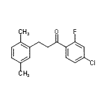 CAS#: 898753-94-1, 1-(4-Chloro-2-fluorophenyl)-3-(2,5-dimethylphenyl)-1-propanone