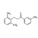 CAS 登录号：898754-28-4， 3-(2,6-二甲基苯基)-1-(3-甲基苯基)-1-丙酮