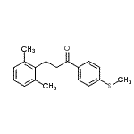 CAS#: 898754-61-5, 3-(2,6-Dimethylphenyl)-1-[4-(methylsulfanyl)phenyl]-1-propanone
