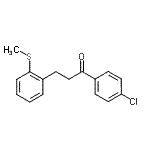 CAS#: 898754-63-7, 1-(4-Chlorophenyl)-3-[2-(methylsulfanyl)phenyl]-1-propanone