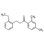 CAS#: 898754-75-1, 1-(2,4-Dimethylphenyl)-3-[2-(methylsulfanyl)phenyl]-1-propanone