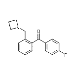 CAS#: 898754-83-1, [2-(1-Azetidinylmethyl)phenyl](4-fluorophenyl)methanone
