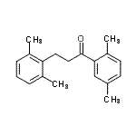 CAS 登录号：898754-86-4， 1-(2,5-二甲基苯基)-3-(2,6-二甲基苯基)-1-丙酮