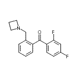 CAS#: 898755-31-2, [2-(1-Azetidinylmethyl)phenyl](2,4-difluorophenyl)methanone
