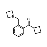 CAS#: 898755-44-7, [2-(1-Azetidinylmethyl)phenyl](cyclobutyl)methanone