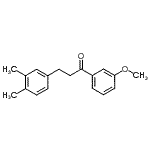 CAS#: 898755-65-2, 3-(3,4-Dimethylphenyl)-1-(3-methoxyphenyl)-1-propanone