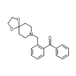 CAS#: 898755-69-6, [2-(1,4-Dioxa-8-azaspiro[4.5]dec-8-ylmethyl)phenyl](phenyl)methanone
