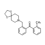CAS#: 898755-72-1, [2-(1,4-Dioxa-8-azaspiro[4.5]dec-8-ylmethyl)phenyl](2-methylphenyl)methanone