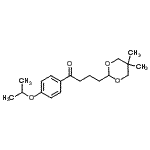 CAS#: 898755-81-2, 4-(5,5-Dimethyl-1,3-dioxan-2-yl)-1-(4-isopropoxyphenyl)-1-butanone