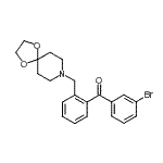 CAS#: 898755-97-0, (3-Bromophenyl)[2-(1,4-dioxa-8-azaspiro[4.5]dec-8-ylmethyl)phenyl]methanone