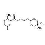 CAS#: 898755-98-1, 5-(5,5-Dimethyl-1,3-dioxan-2-yl)-1-(5-fluoro-2-methylphenyl)-1-pentanone