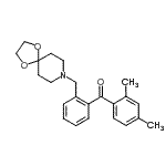 CAS#: 898756-09-7, (2,4-Dimethylphenyl)[2-(1,4-dioxa-8-azaspiro[4.5]dec-8-ylmethyl)phenyl]methanone