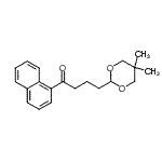 CAS#: 898756-29-1, 4-(5,5-Dimethyl-1,3-dioxan-2-yl)-1-(1-naphthyl)-1-butanone