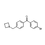 CAS#: 898756-43-9, [4-(1-Azetidinylmethyl)phenyl](4-bromophenyl)methanone