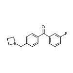 CAS#: 898756-52-0, [4-(1-Azetidinylmethyl)phenyl](3-fluorophenyl)methanone