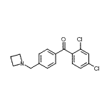 CAS#: 898756-96-2, [4-(1-Azetidinylmethyl)phenyl](2,4-dichlorophenyl)methanone