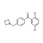 CAS#: 898756-98-4, [4-(1-Azetidinylmethyl)phenyl](2,5-dichlorophenyl)methanone