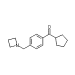 CAS#: 898757-14-7, [4-(1-Azetidinylmethyl)phenyl](cyclopentyl)methanone